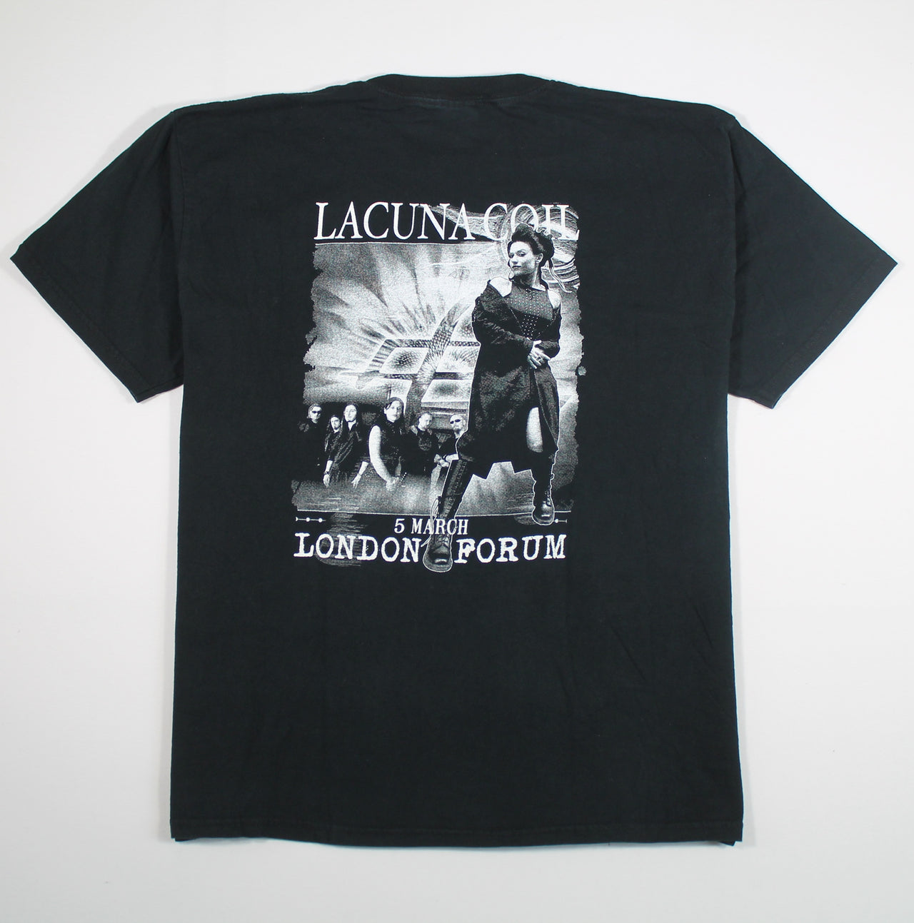 lacuna coil london forum 2006 shirt xl