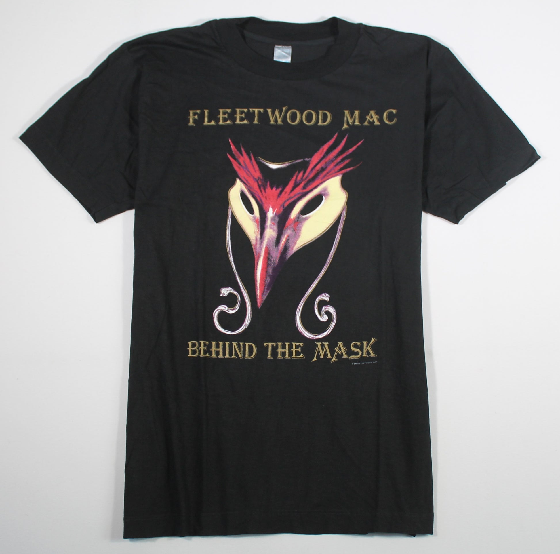 fleetwood mac behind the mask 1990 vintage shirt l