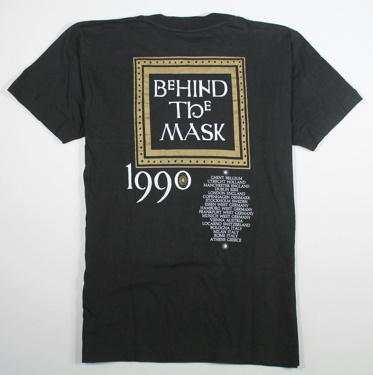 fleetwood mac behind the mask 1990 vintage shirt l