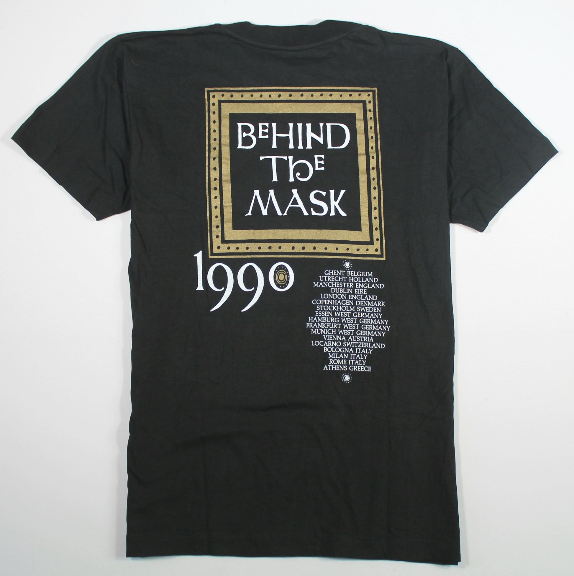 fleetwood mac behind the mask 1990 vintage shirt l