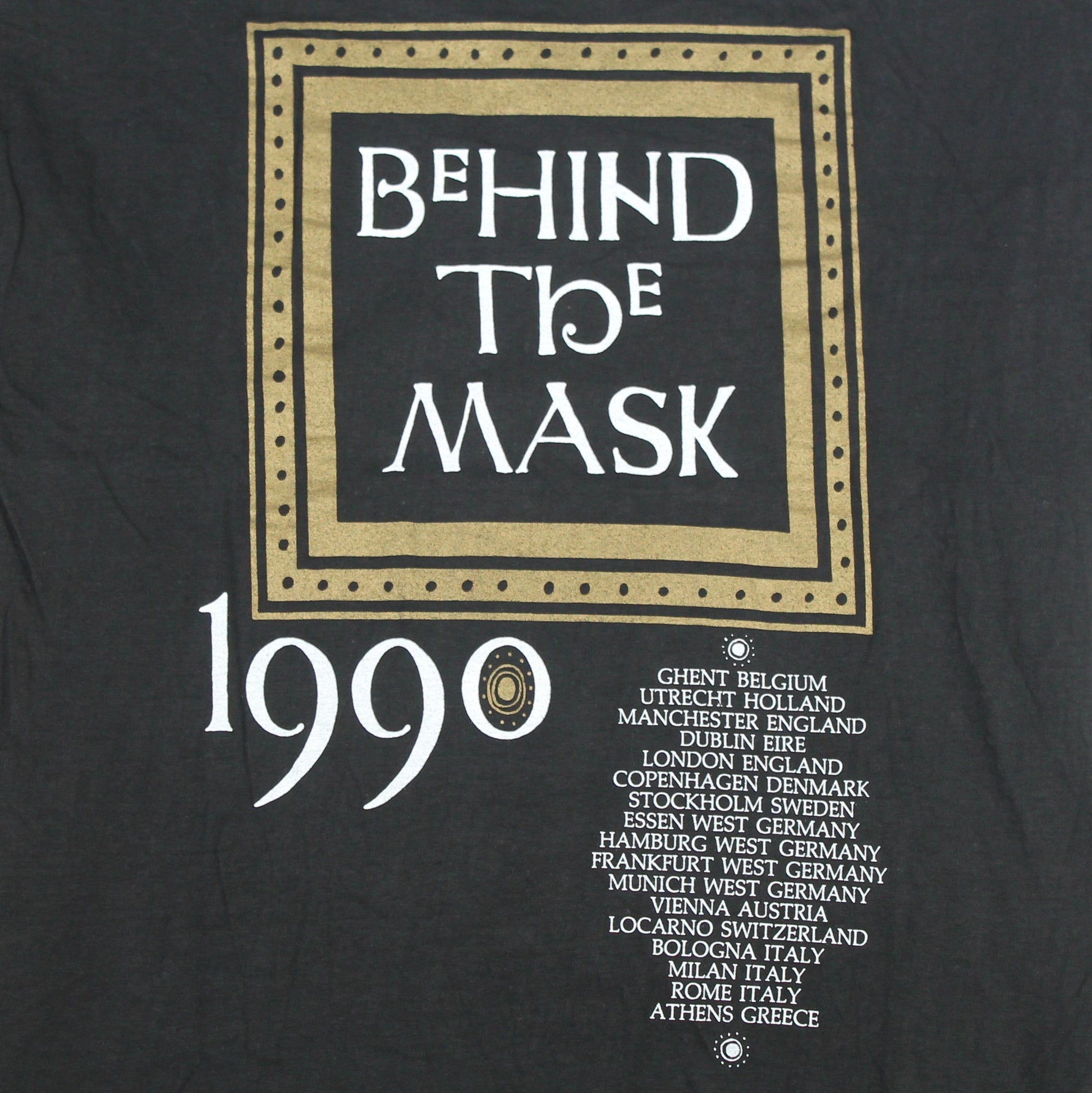 fleetwood mac behind the mask 1990 vintage shirt l