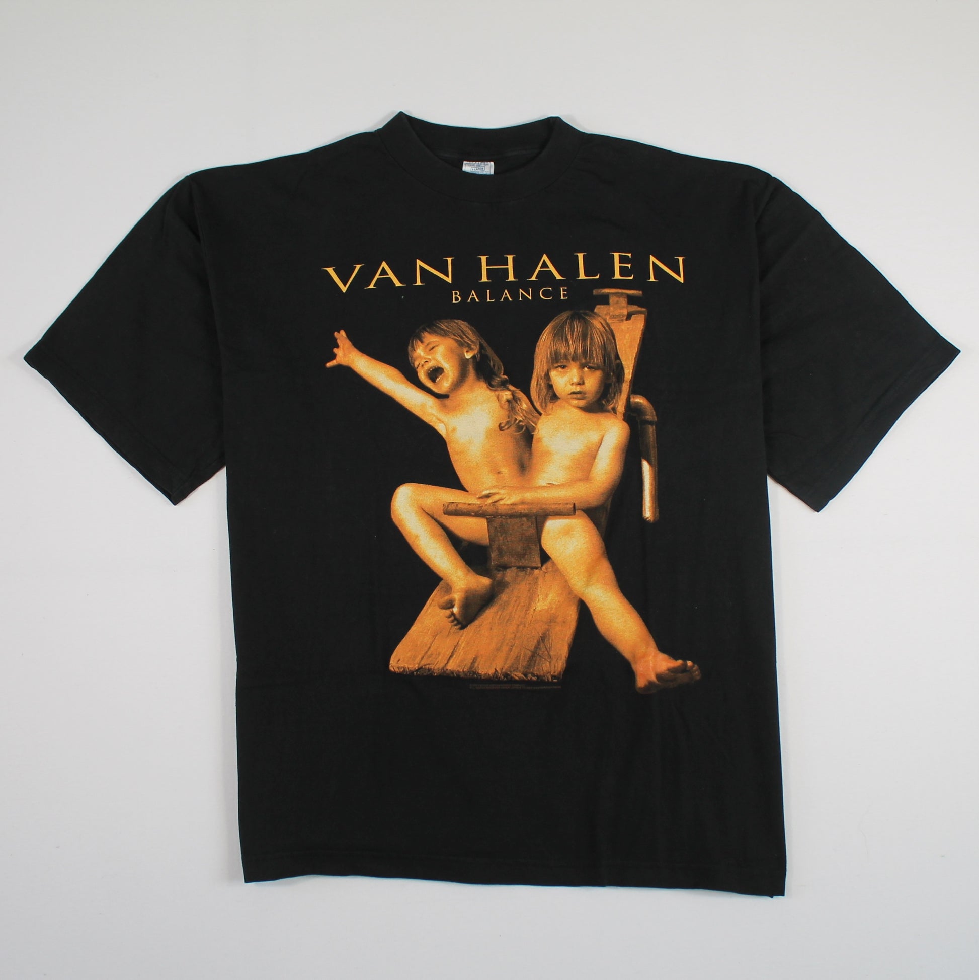 van halen balance european tour 1995 vintage shirt xl