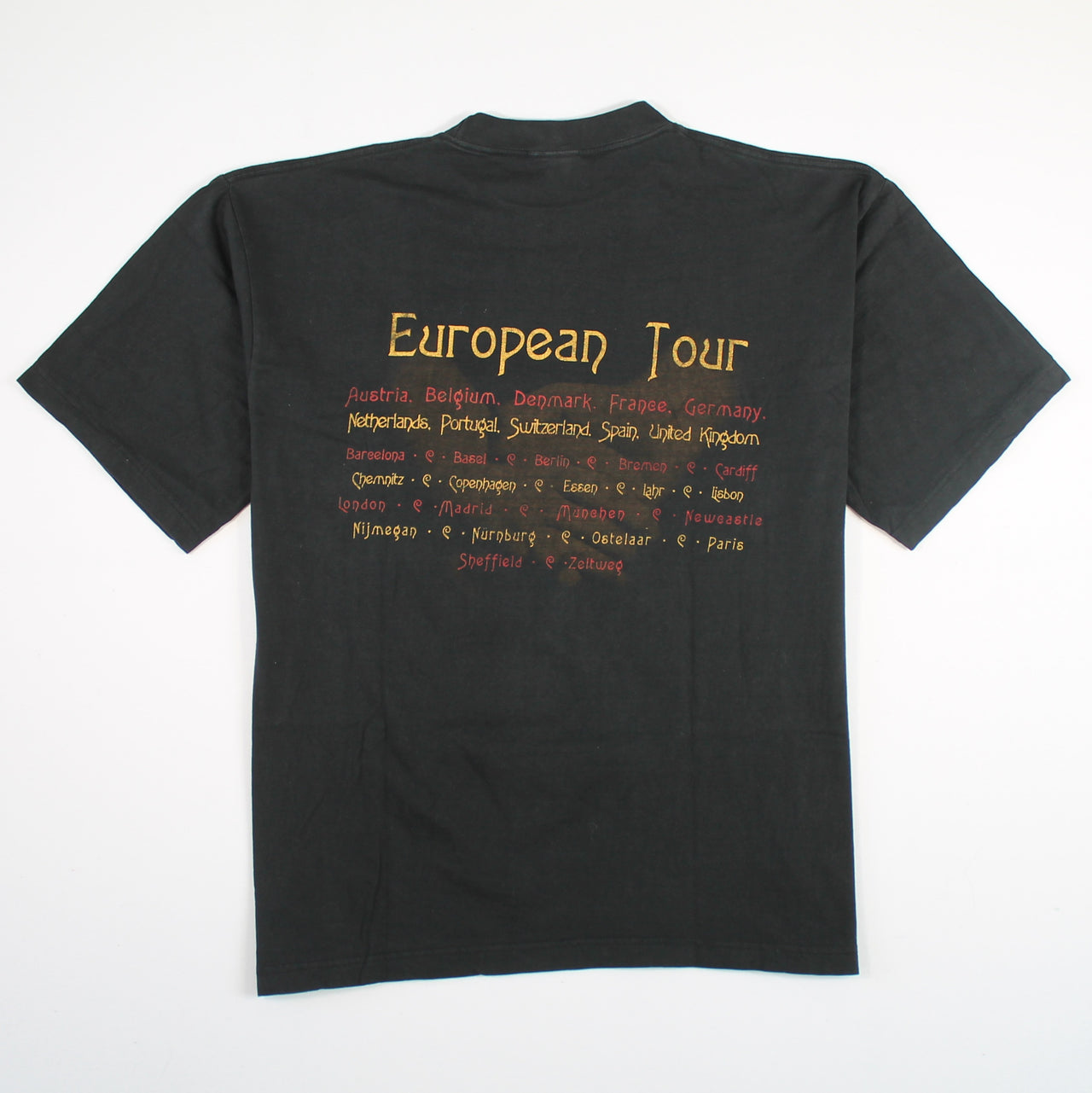 van halen balance european tour 1995 vintage shirt xl