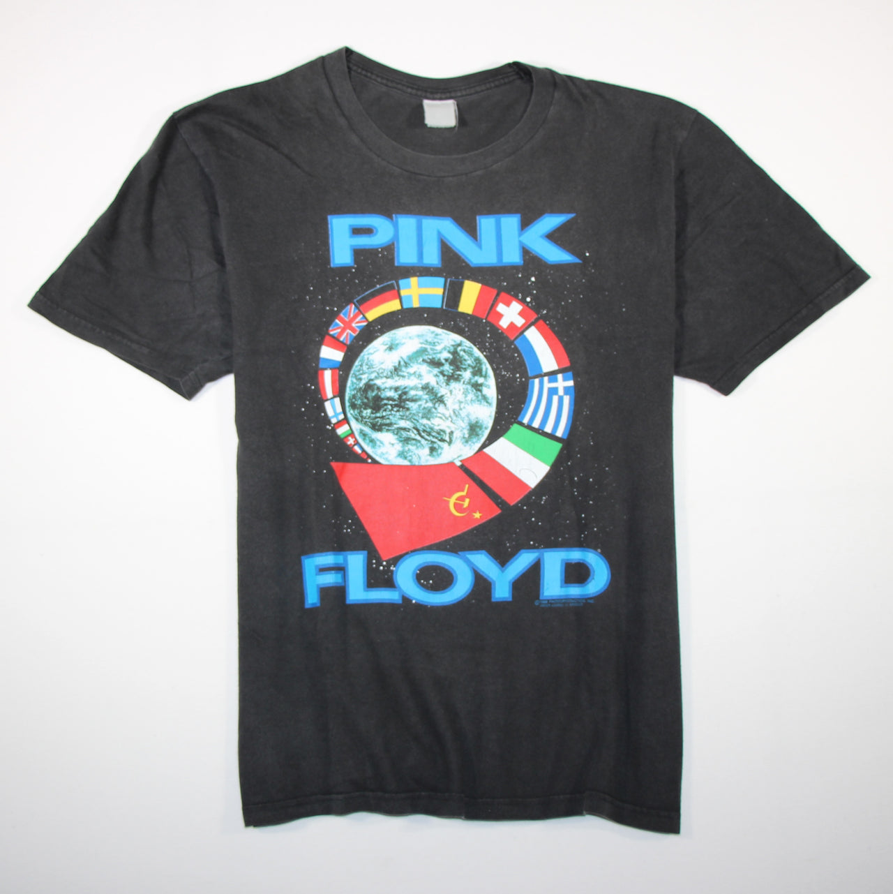 pink floyd world tour 1989 shirt m