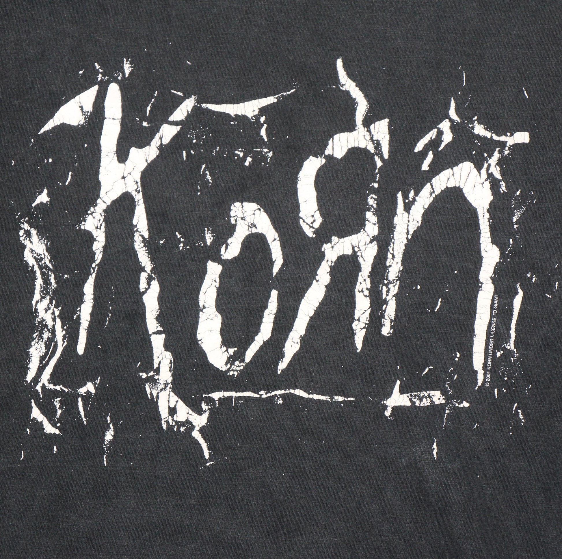 korn 2001 shirt xl