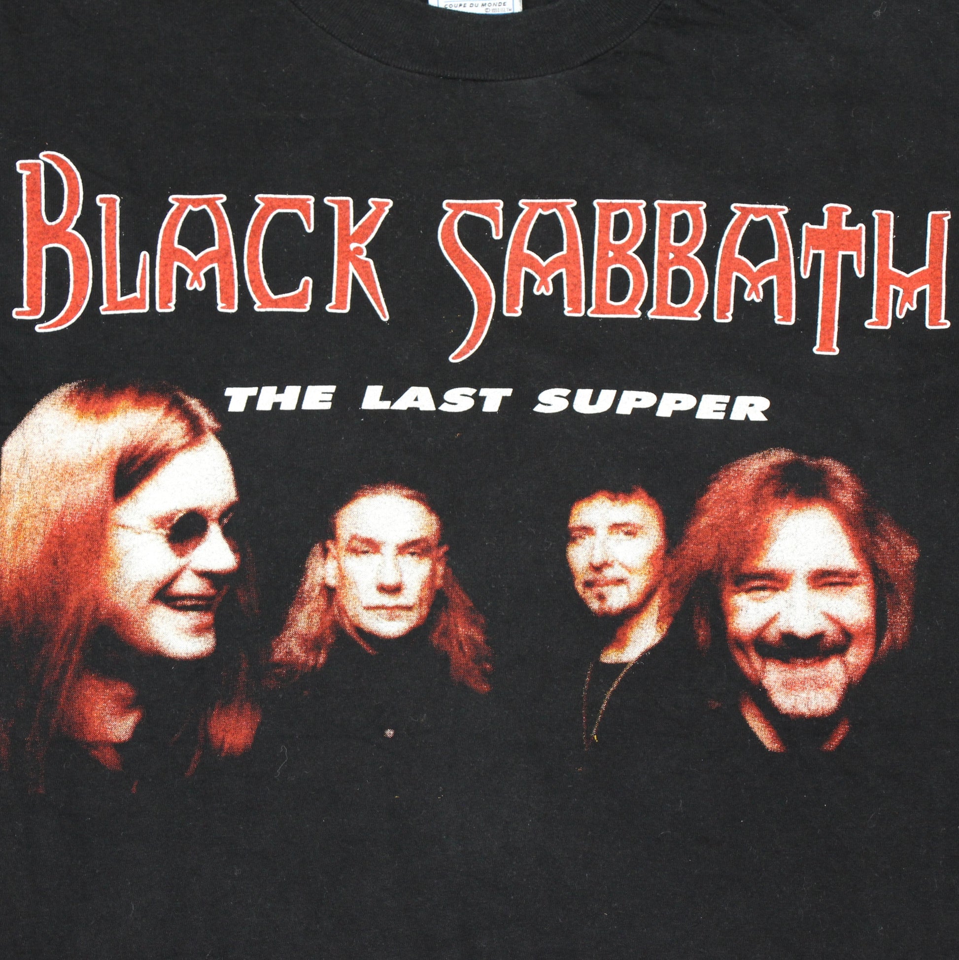 black sabbath the last supper 1998 shirt xl