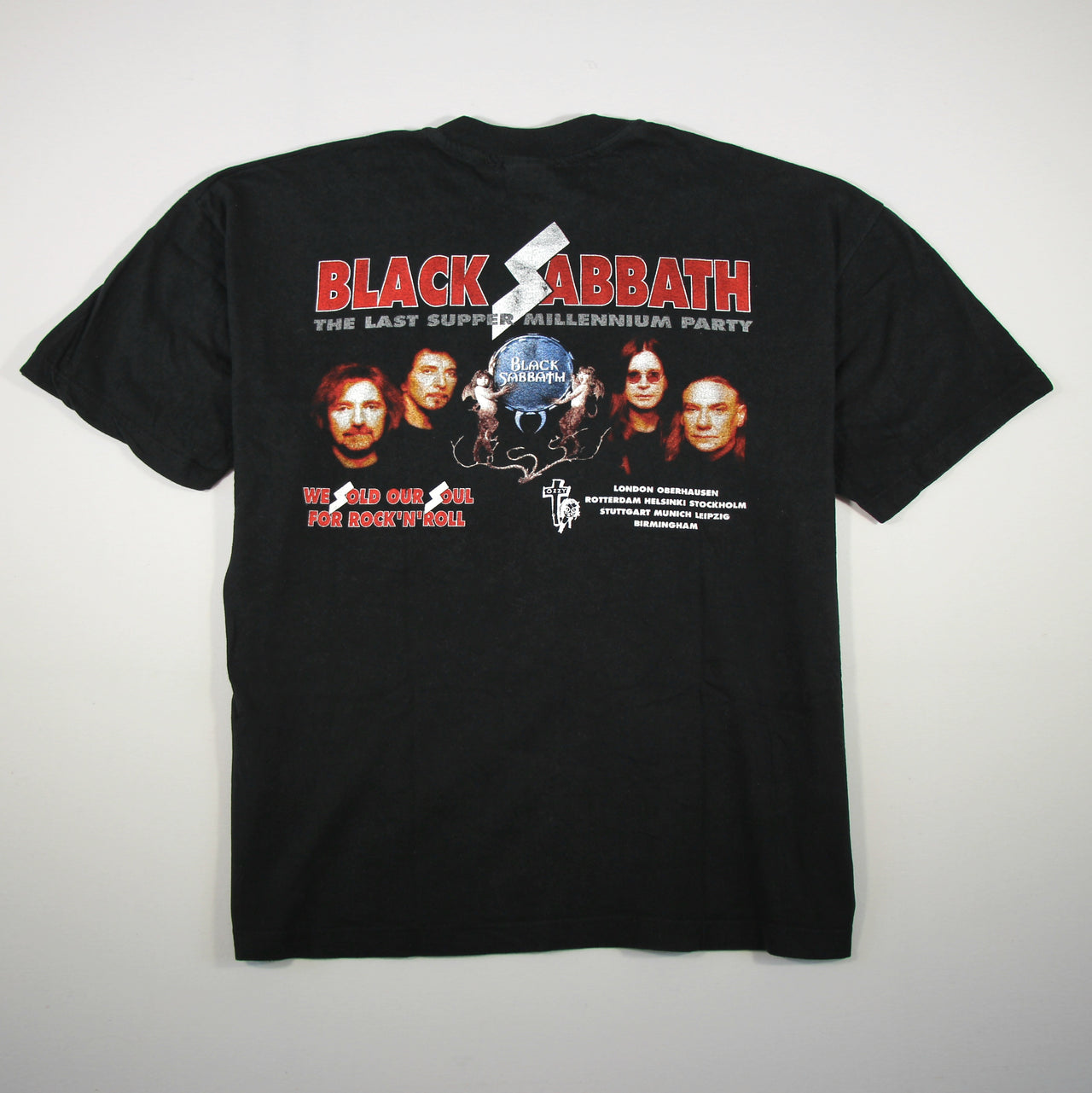 black sabbath the last supper 1998 shirt xl