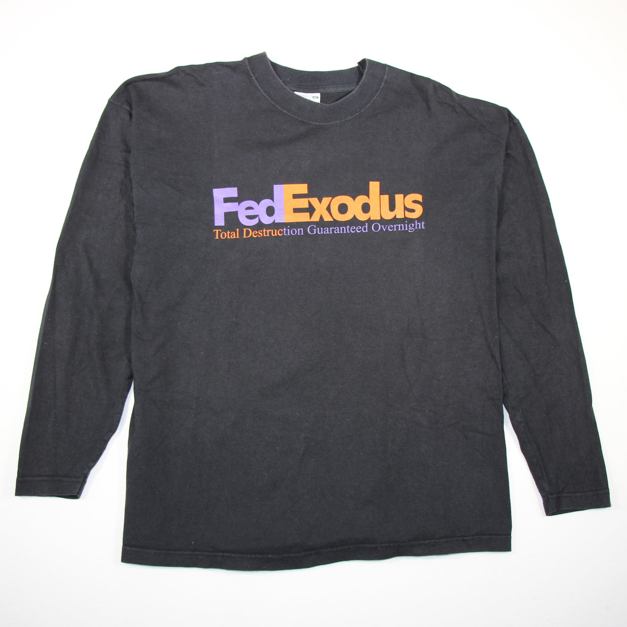 exodus fedexodus tour 2002 longsleeve xl