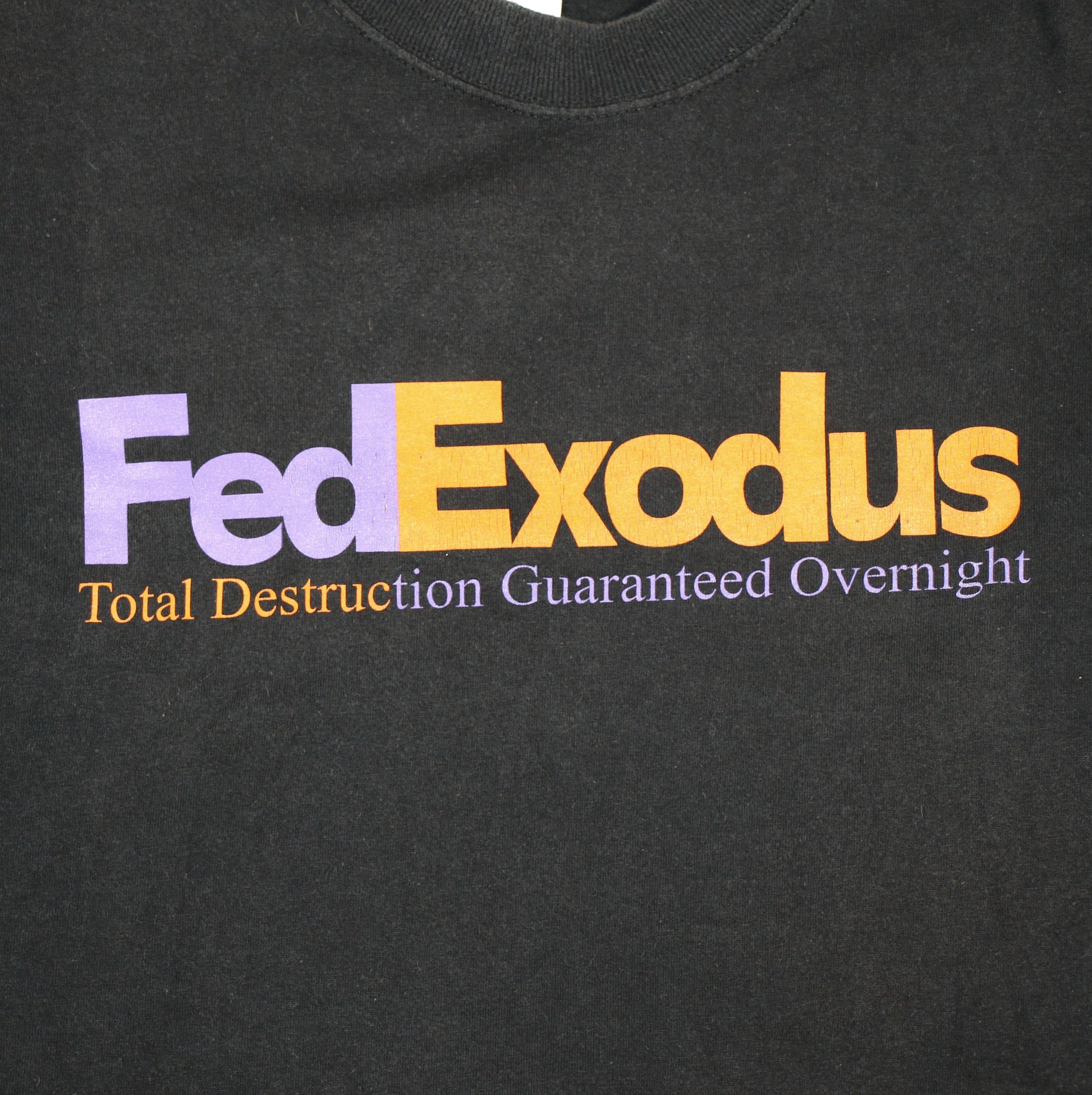 exodus fedexodus tour 2002 longsleeve xl