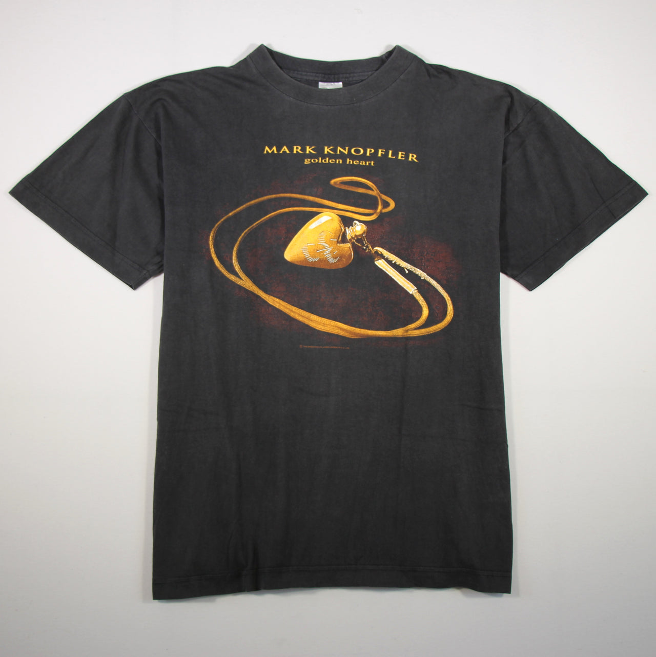 mark knopfler golden heart 1996 vintage shirt l