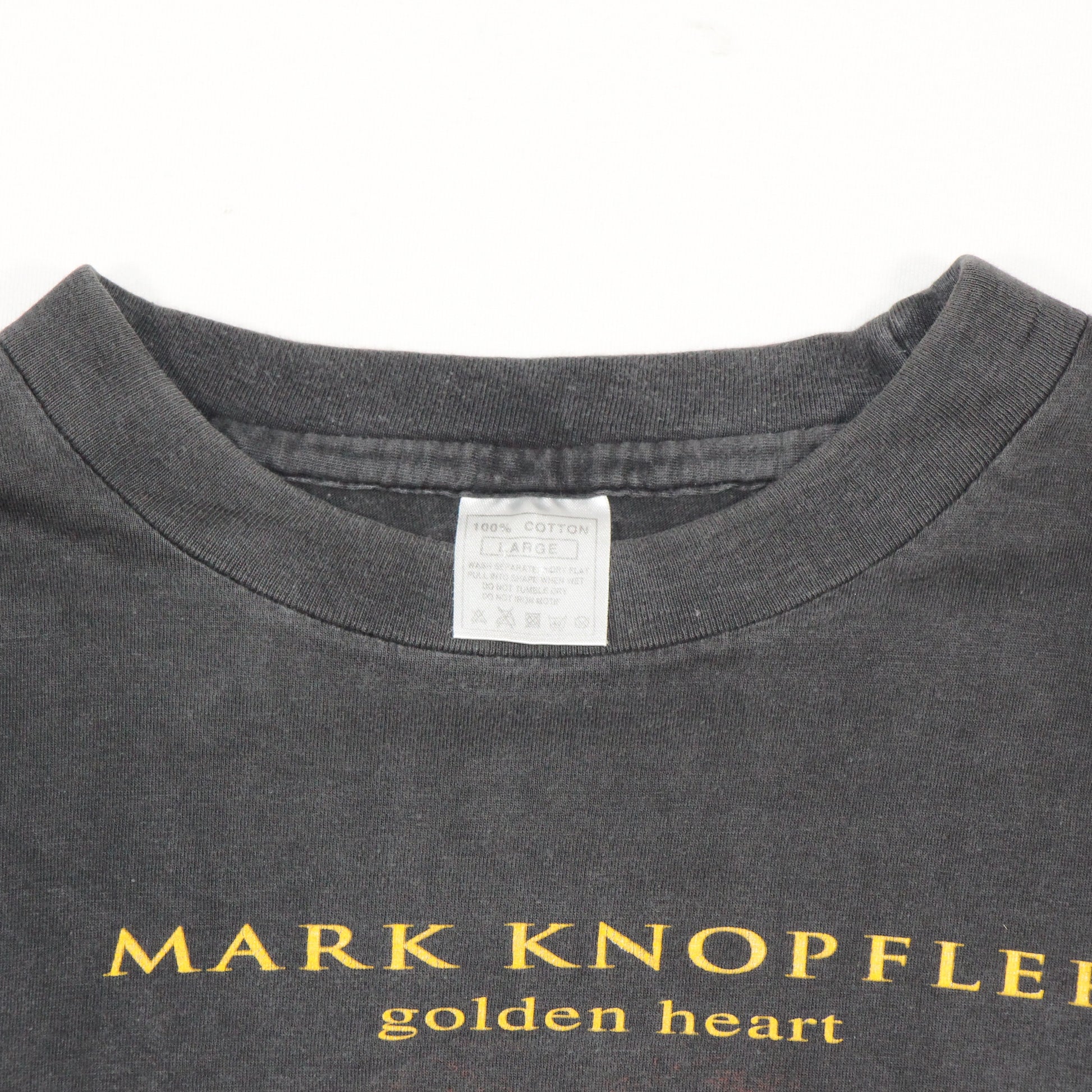 mark knopfler golden heart 1996 vintage shirt l