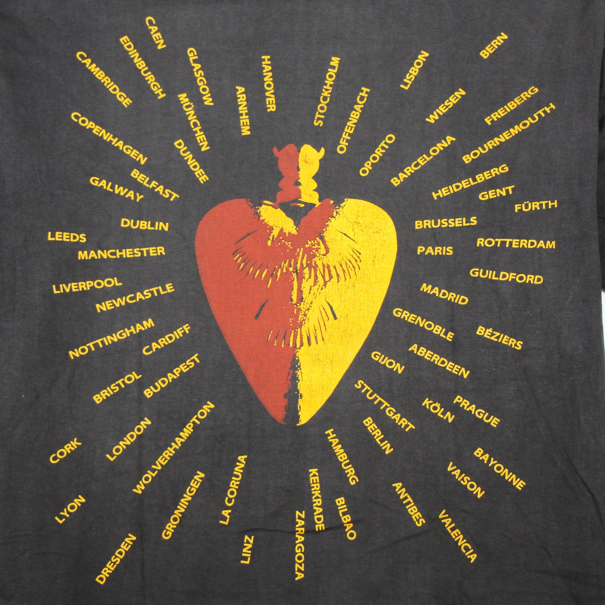 mark knopfler golden heart 1996 vintage shirt l