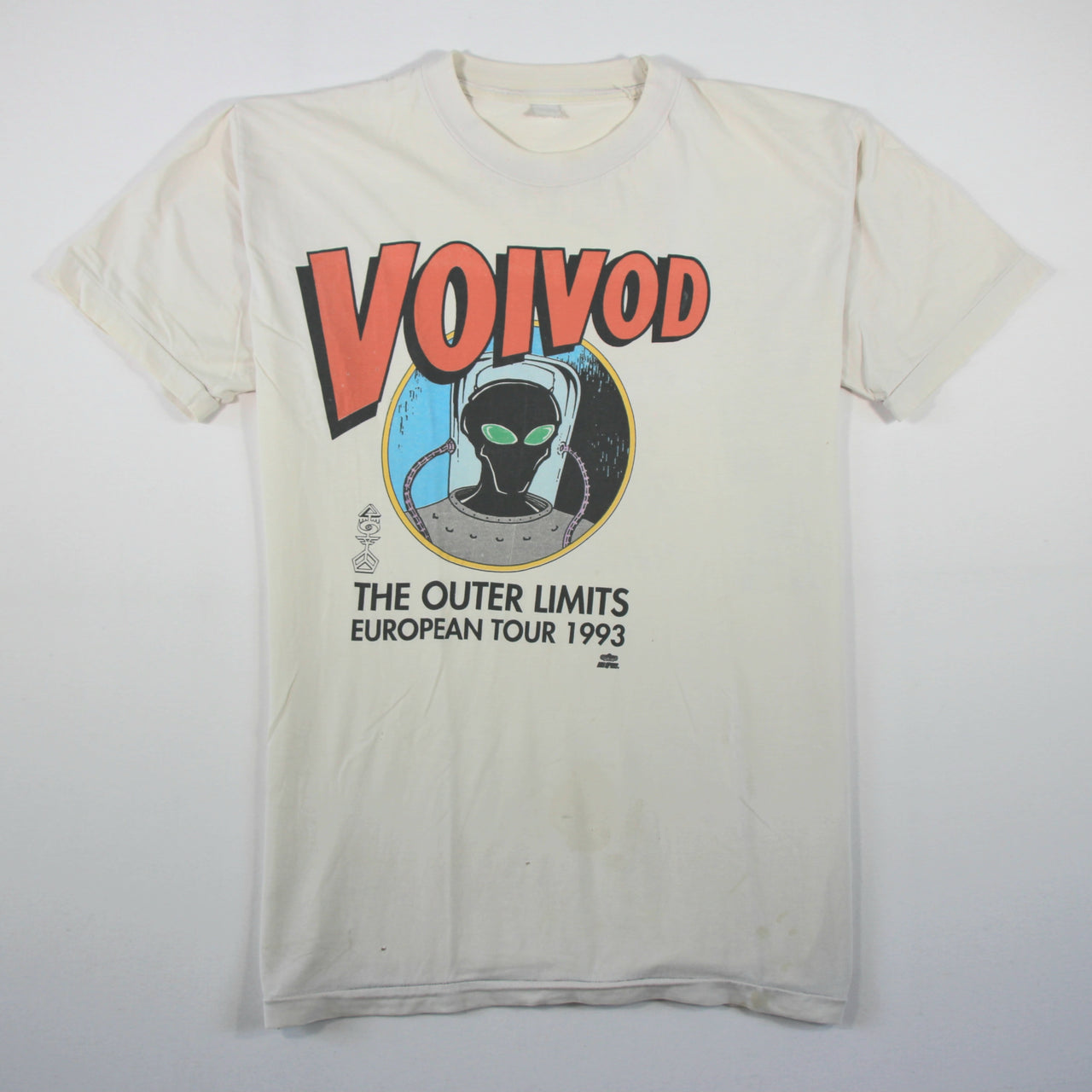 voivod the outer limits european tour 1993 shirt xl