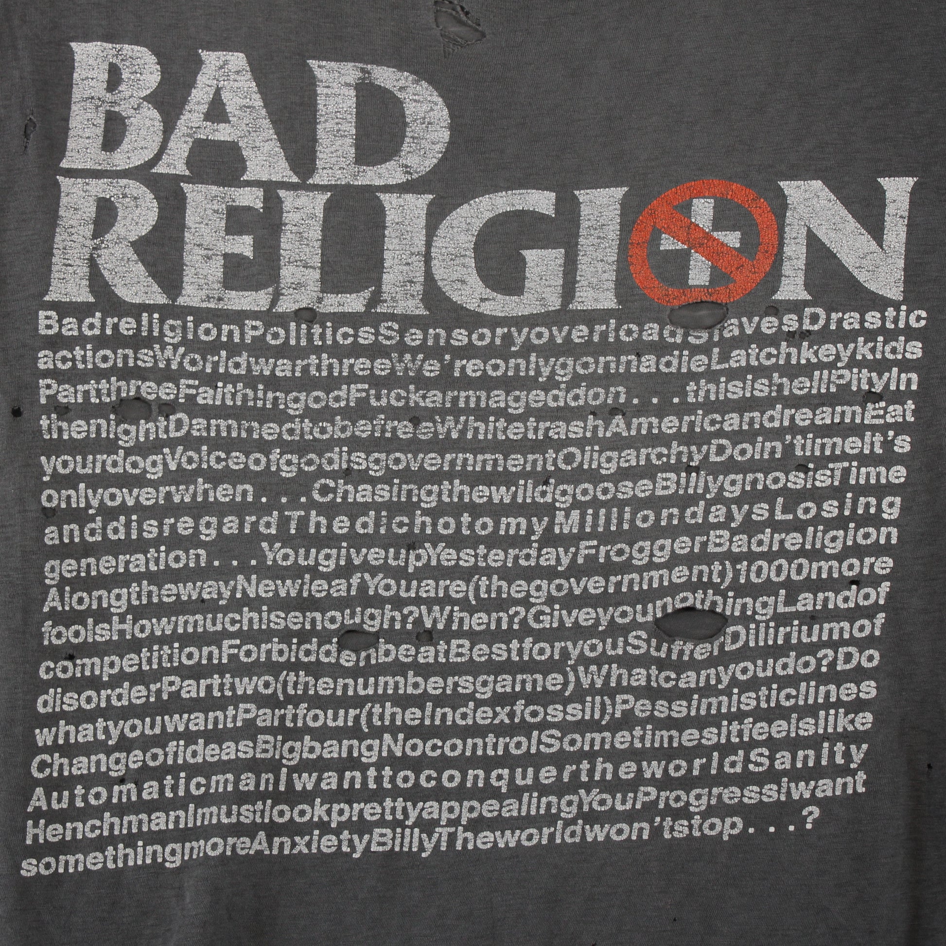 bad religion 1990s vintage shirt m