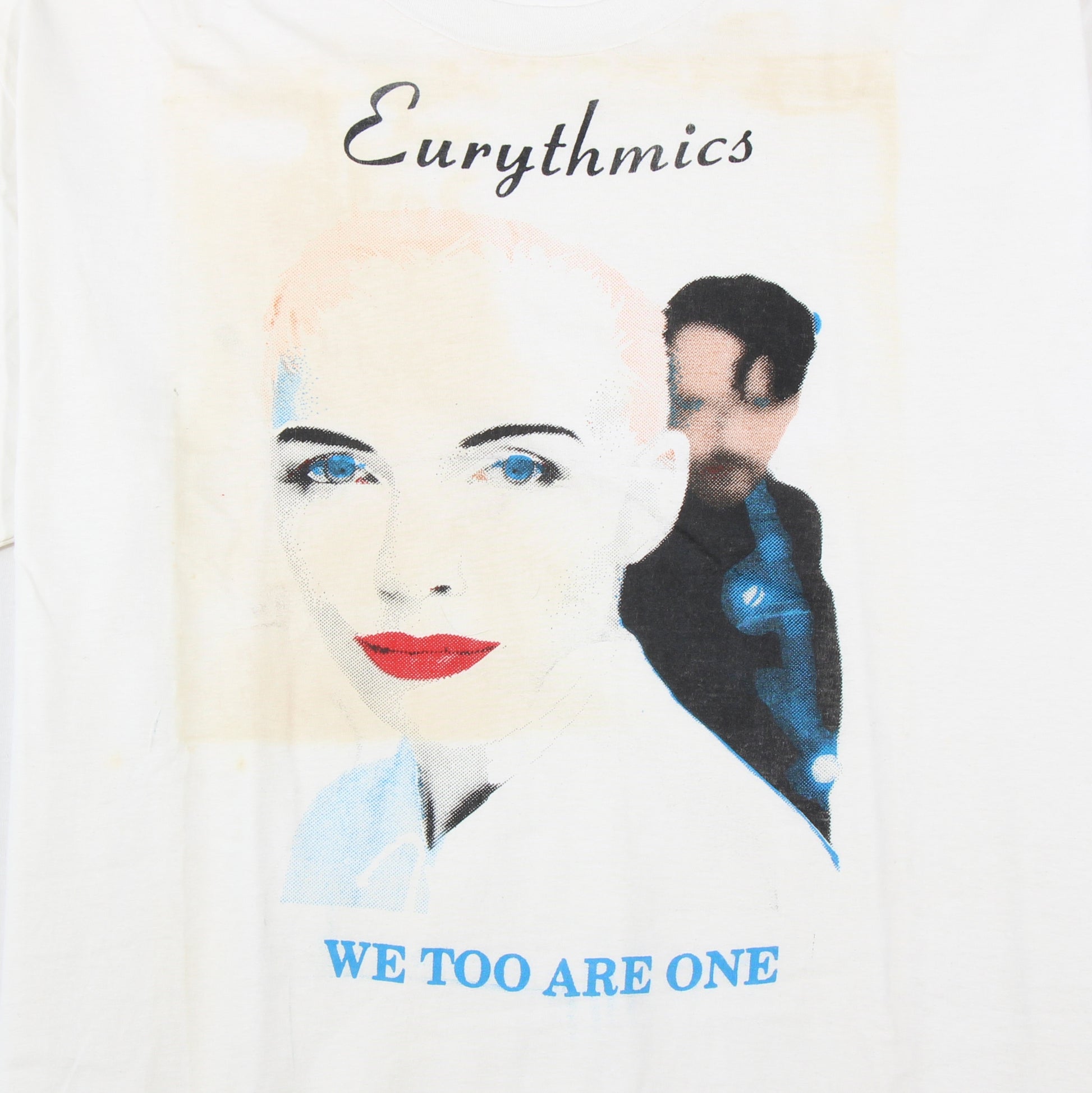 eurythmics we too are one 1989 vintage shirt xl