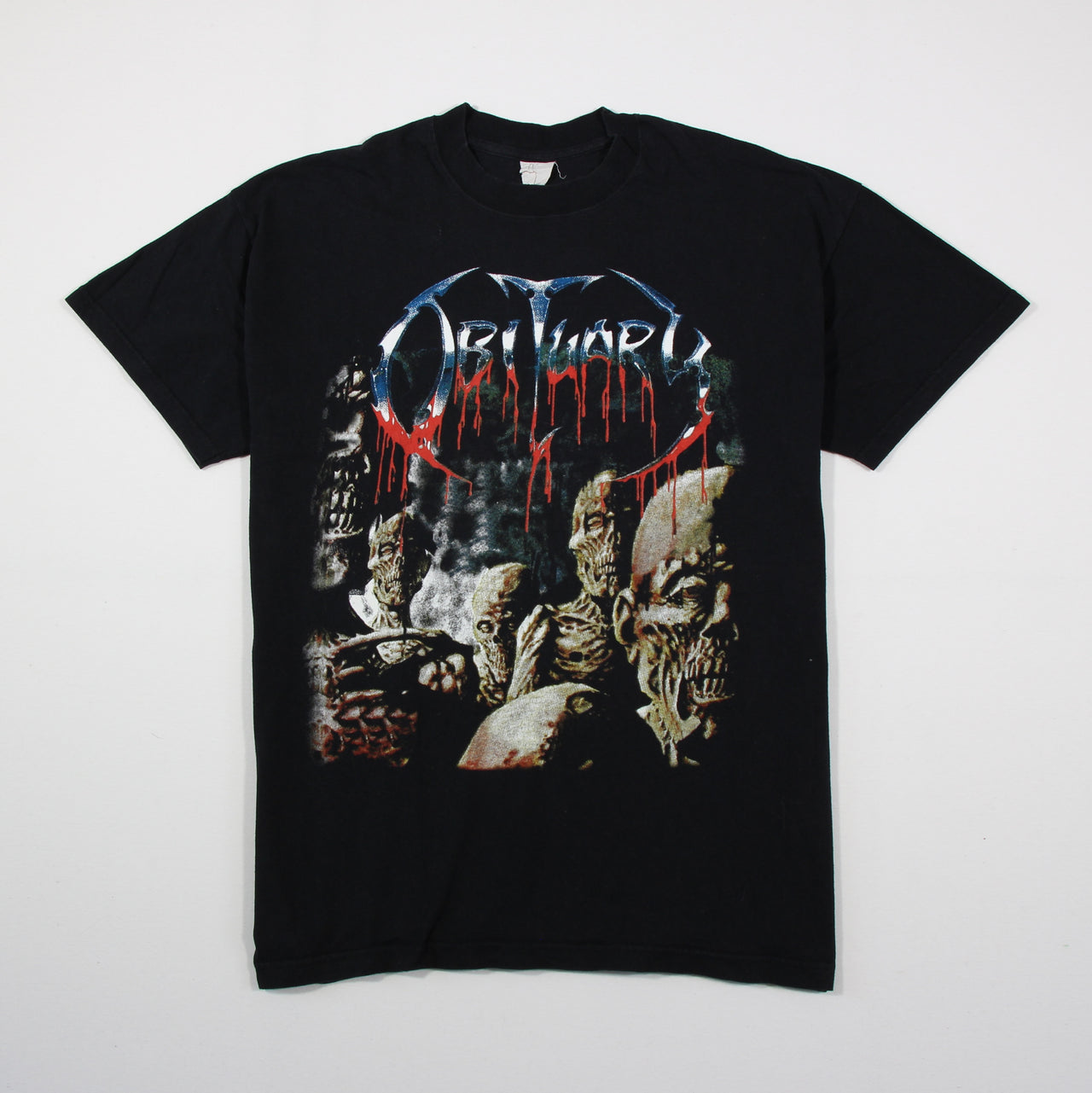 obituary back from the dead 1990s vintage shirt l