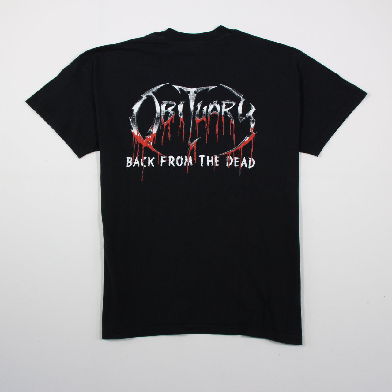 obituary back from the dead 1990s vintage shirt l