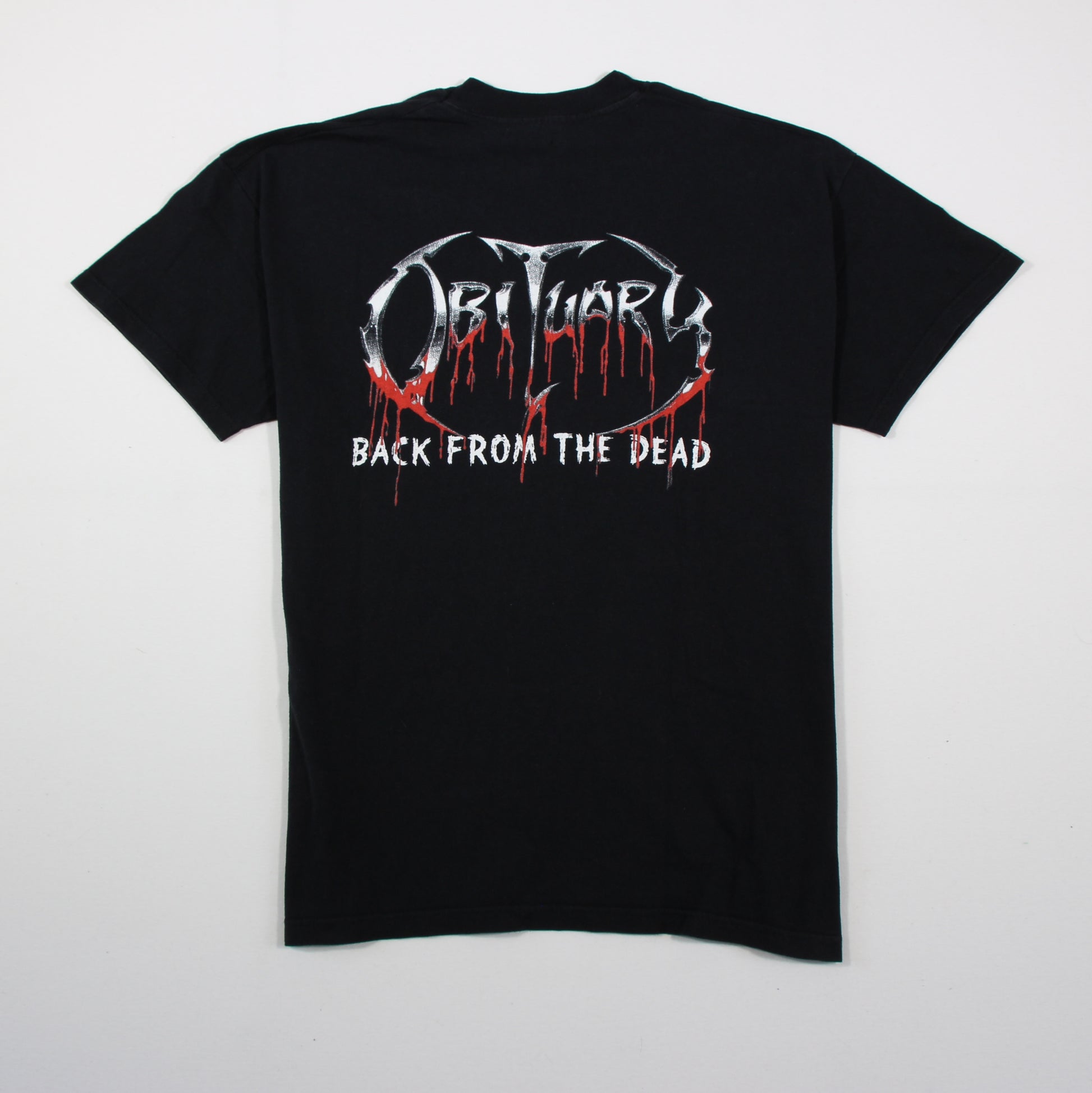 obituary back from the dead 1990s vintage shirt l