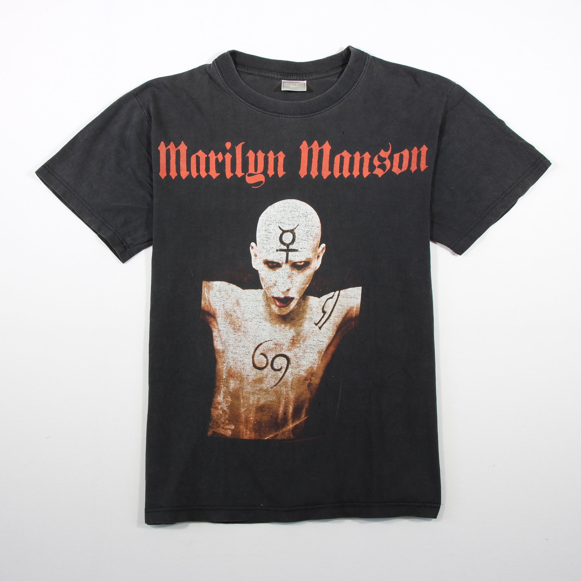 marilyn manson 2001 vintage shirt m