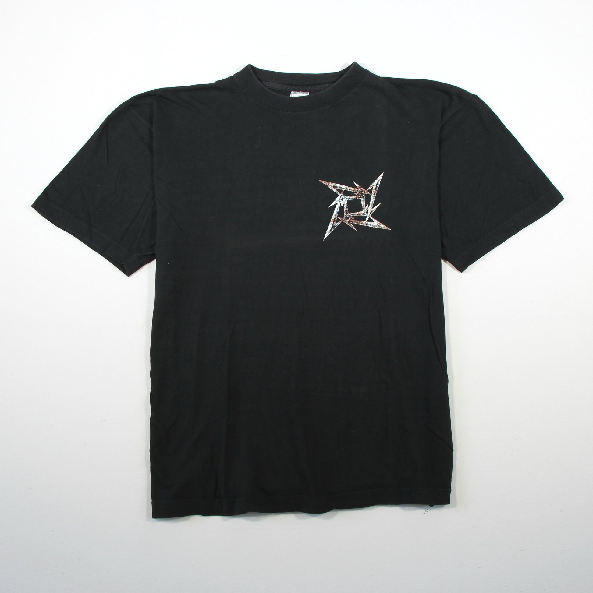 metallica star 1996 vintage shirt xl