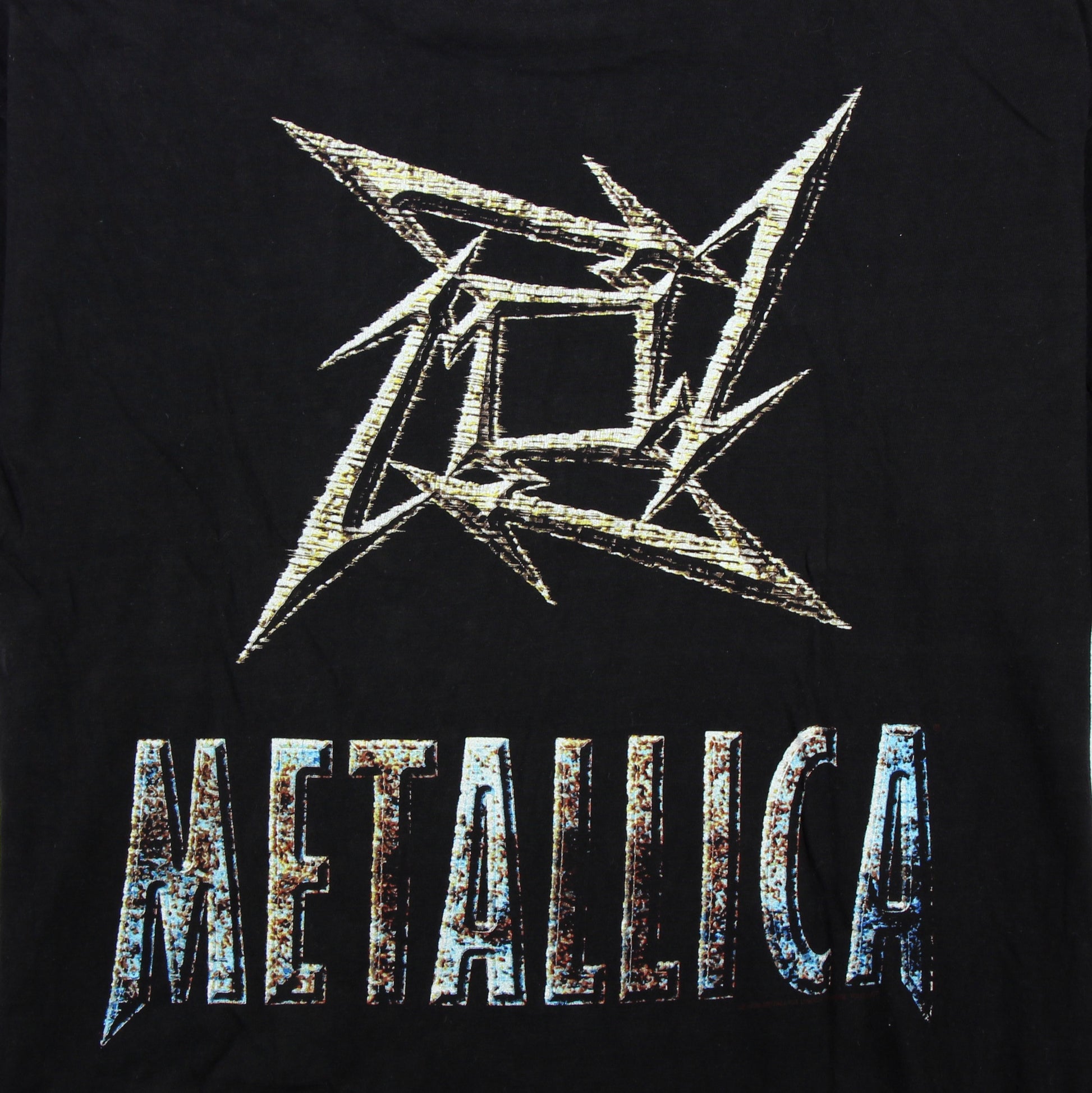 metallica star 1996 vintage shirt xl