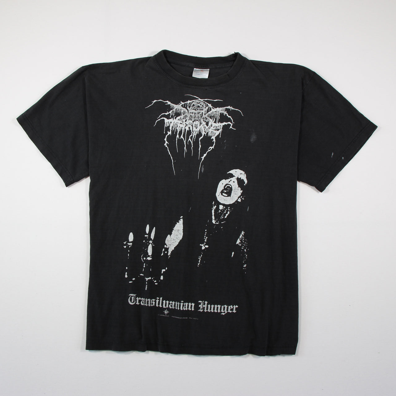 darkthrone transilvanian hunger 1999 vintage shirt l