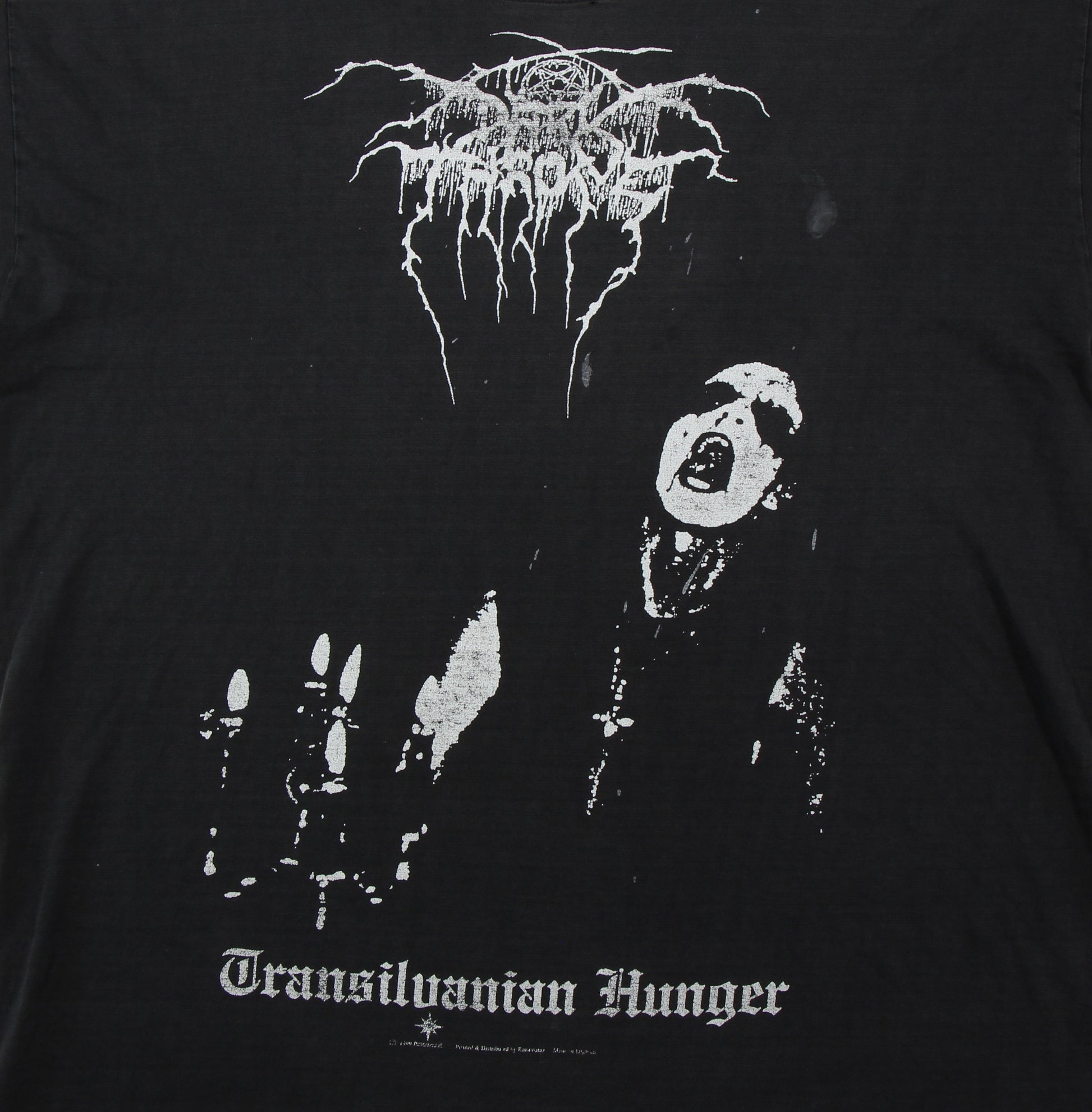 darkthrone transilvanian hunger 1999 vintage shirt l