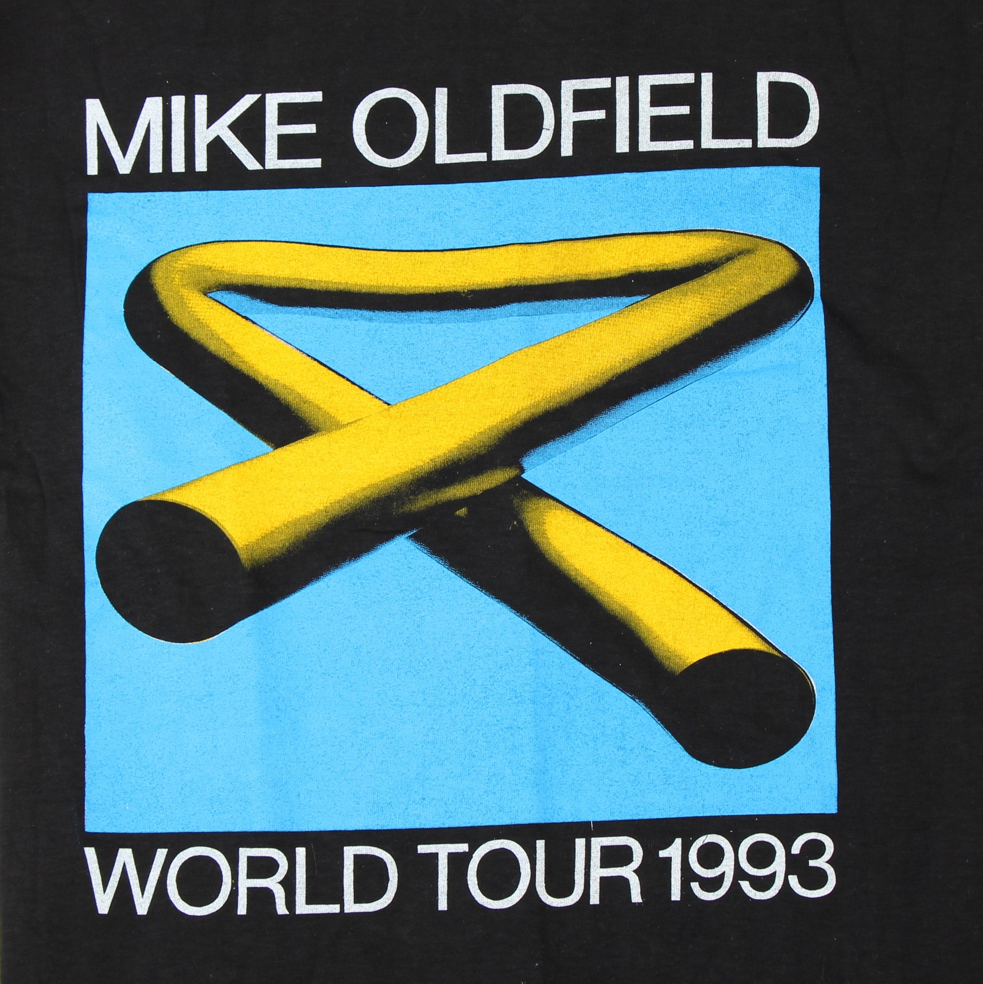 mike oldfield tubular bells ii world tour 1993 vintage shirt xl