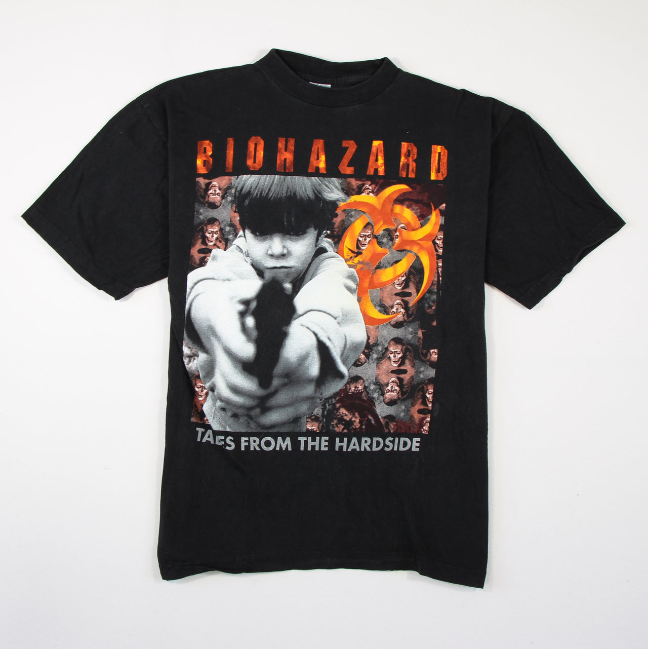 biohazard tales from the hardside 1994 vintage shirt xl