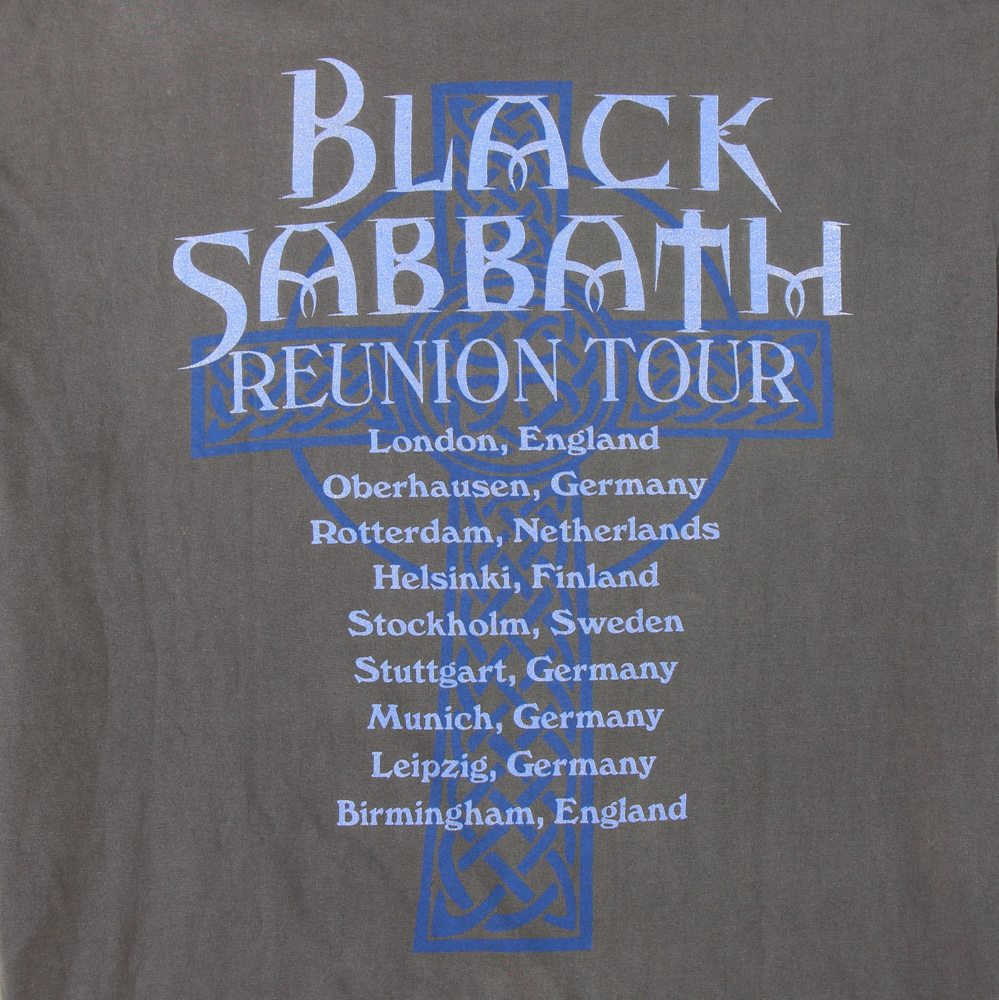 blacksabbath reunion 1999 vintage shirt xl