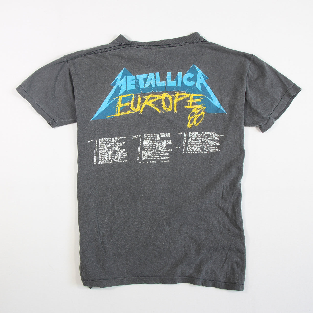 metallica and justice for all 1988 vintage shirt s