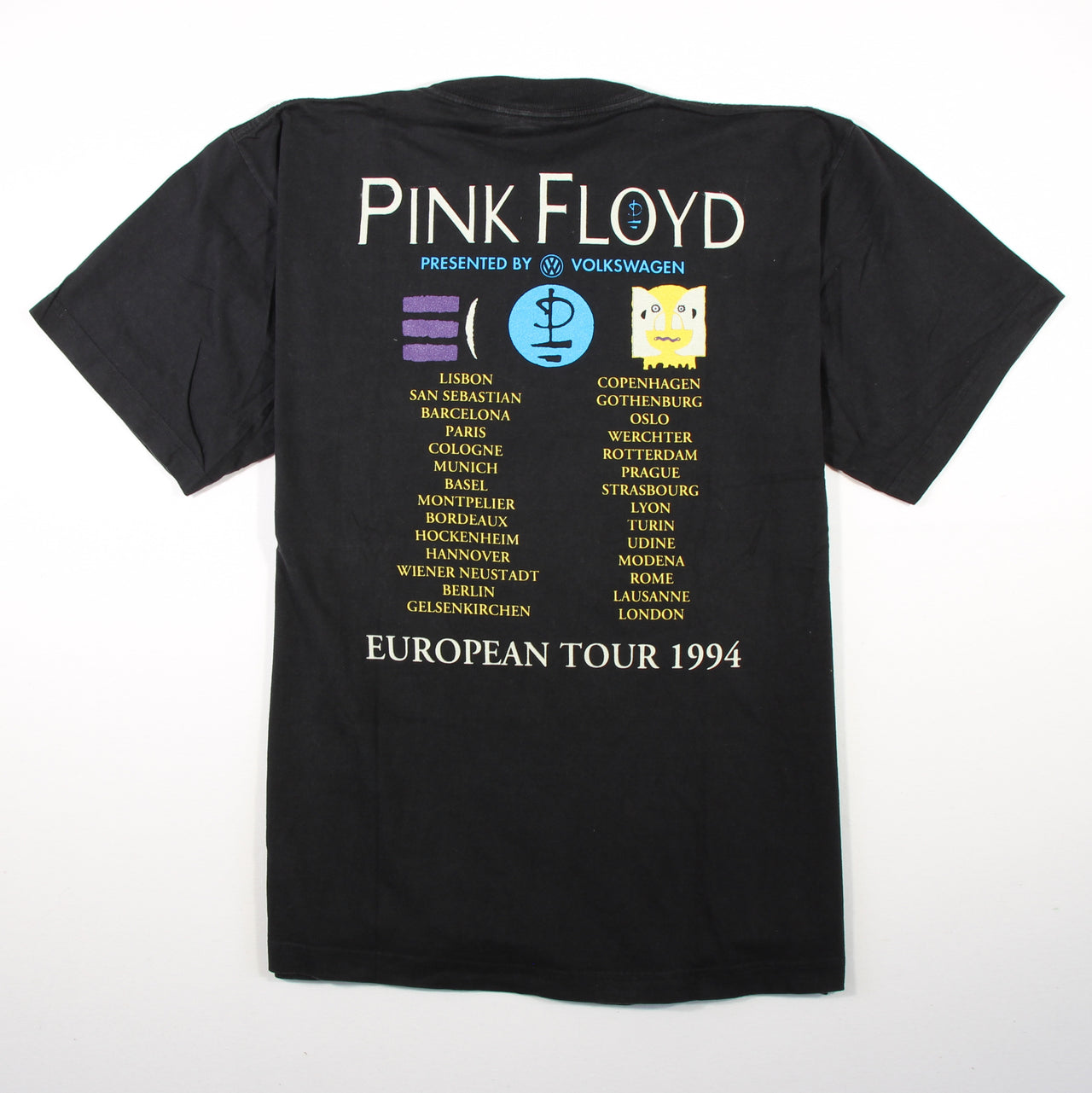 pink floyd division bell tour 1994 vintage band shirt xl