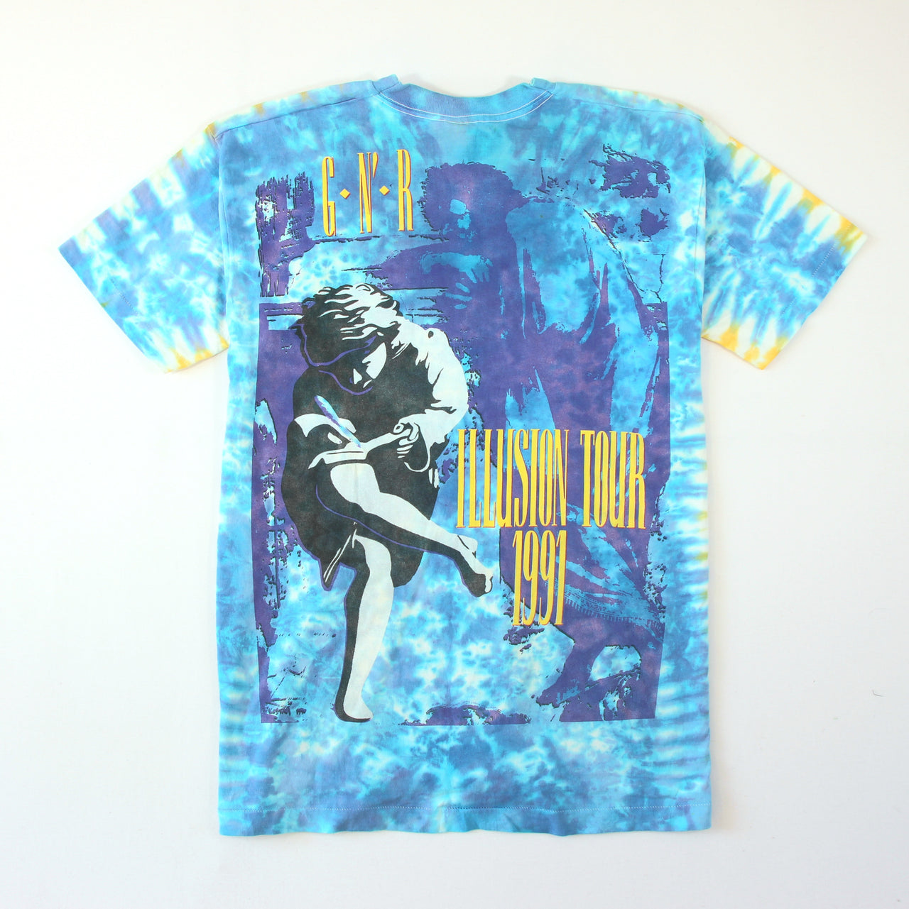 guns n roses use your illusion i ii 1992 vintage band shirt l