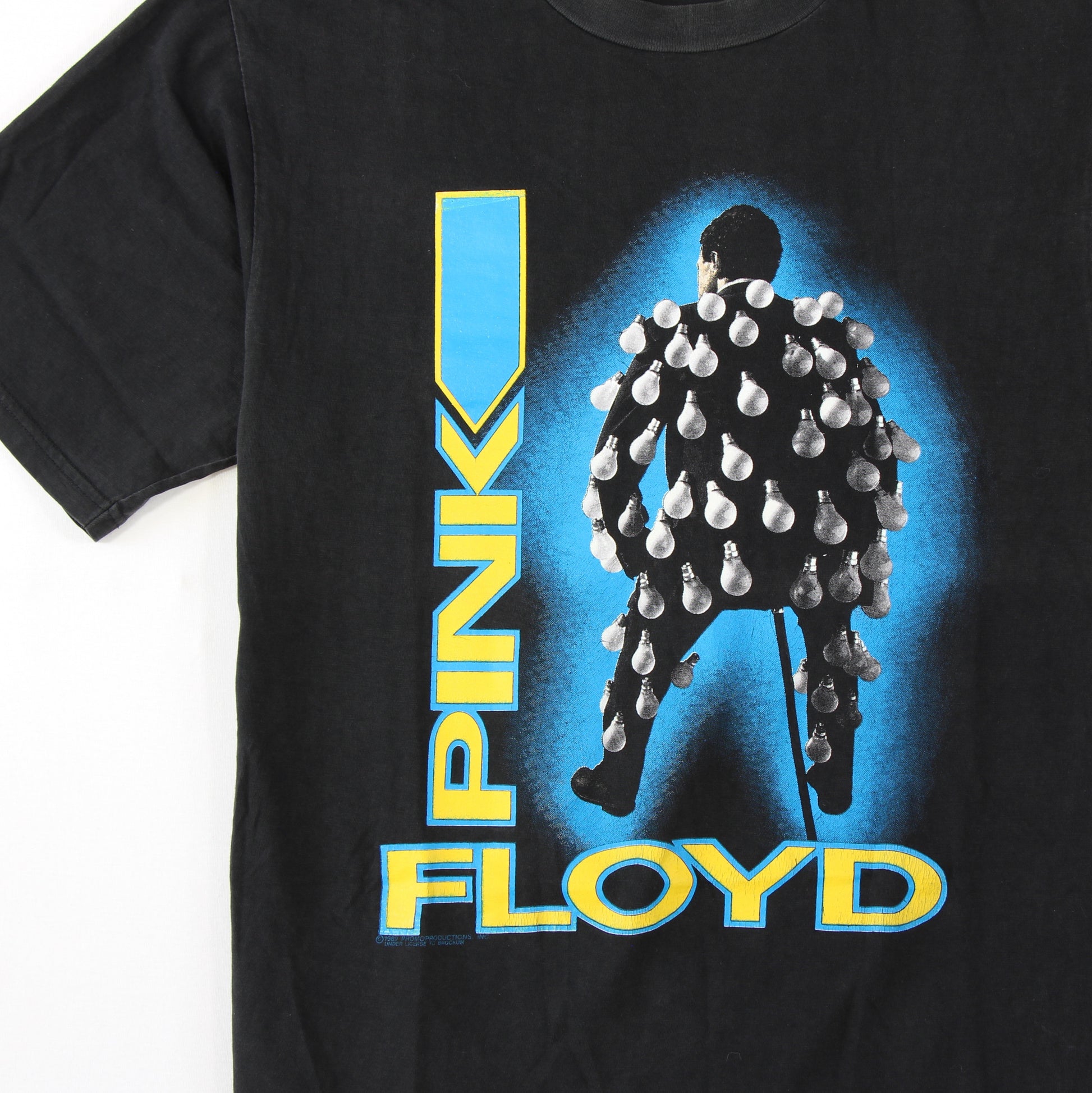 pink floyd delicate sounds of thunder 1989 vintage band shirt m