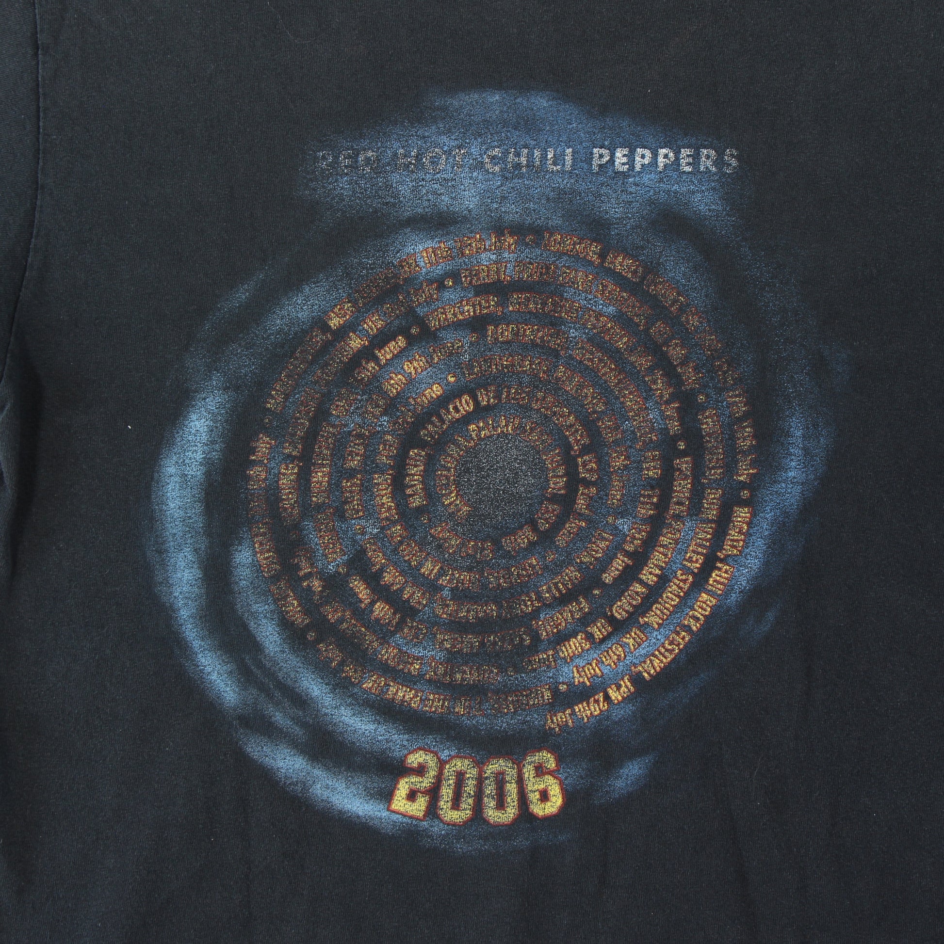 red hot chili peppers stadium arcadium 2006 vintage band shirt m