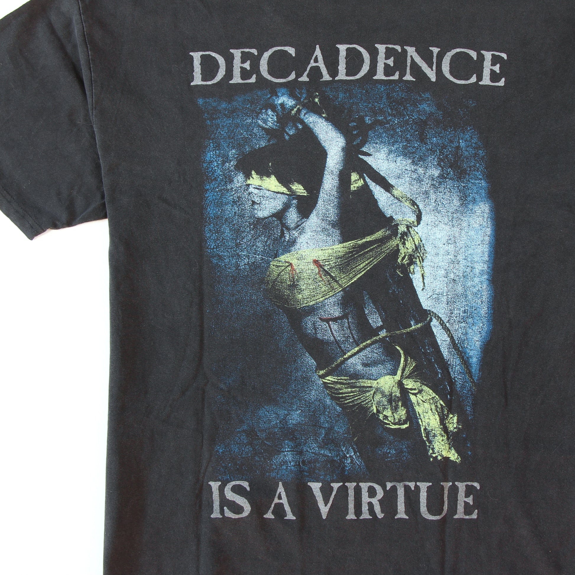 cradle of filth decadence is a virtue 1998 vintage band shirt xl