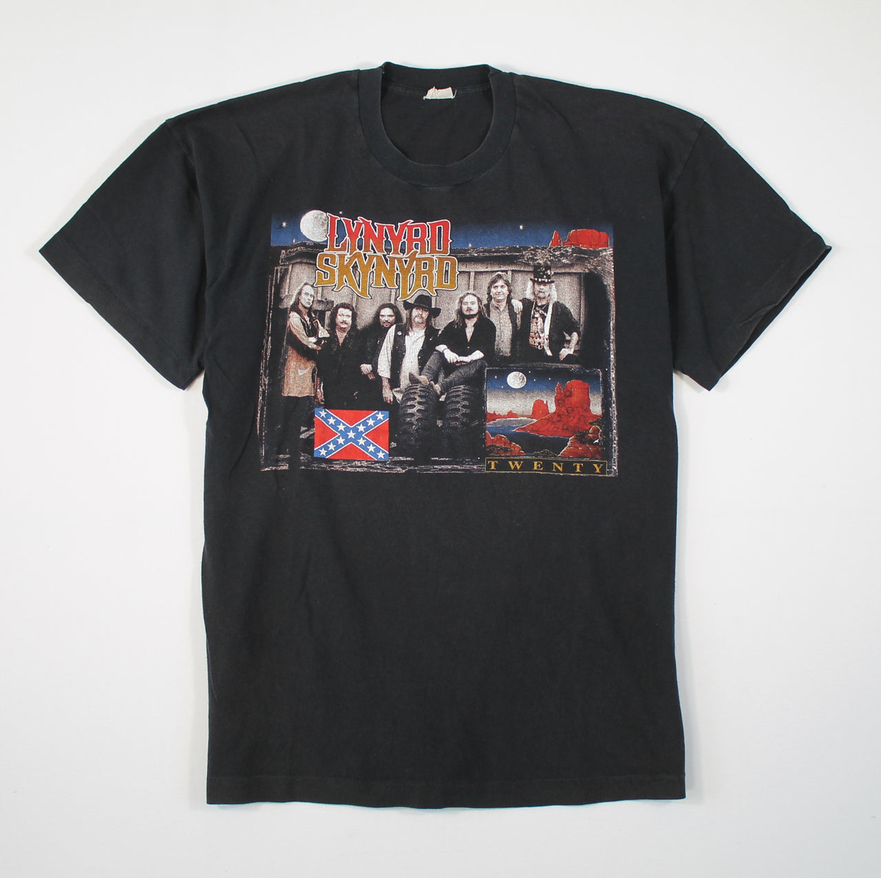 lynyrd skynyrd twenty uk tour 1997 shirt l