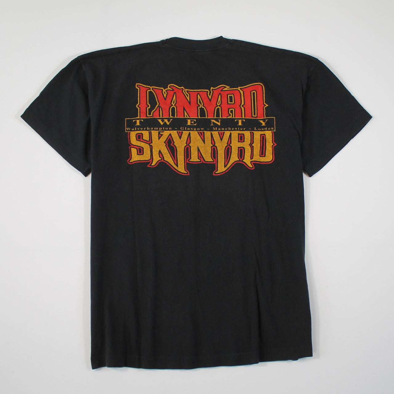 lynyrd skynyrd twenty uk tour 1997 shirt l