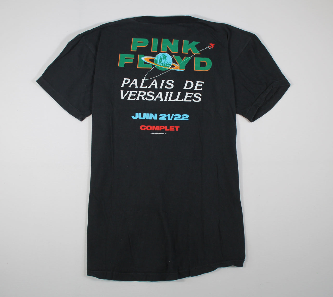 pink floyd palais de versailles 1988 shirt l