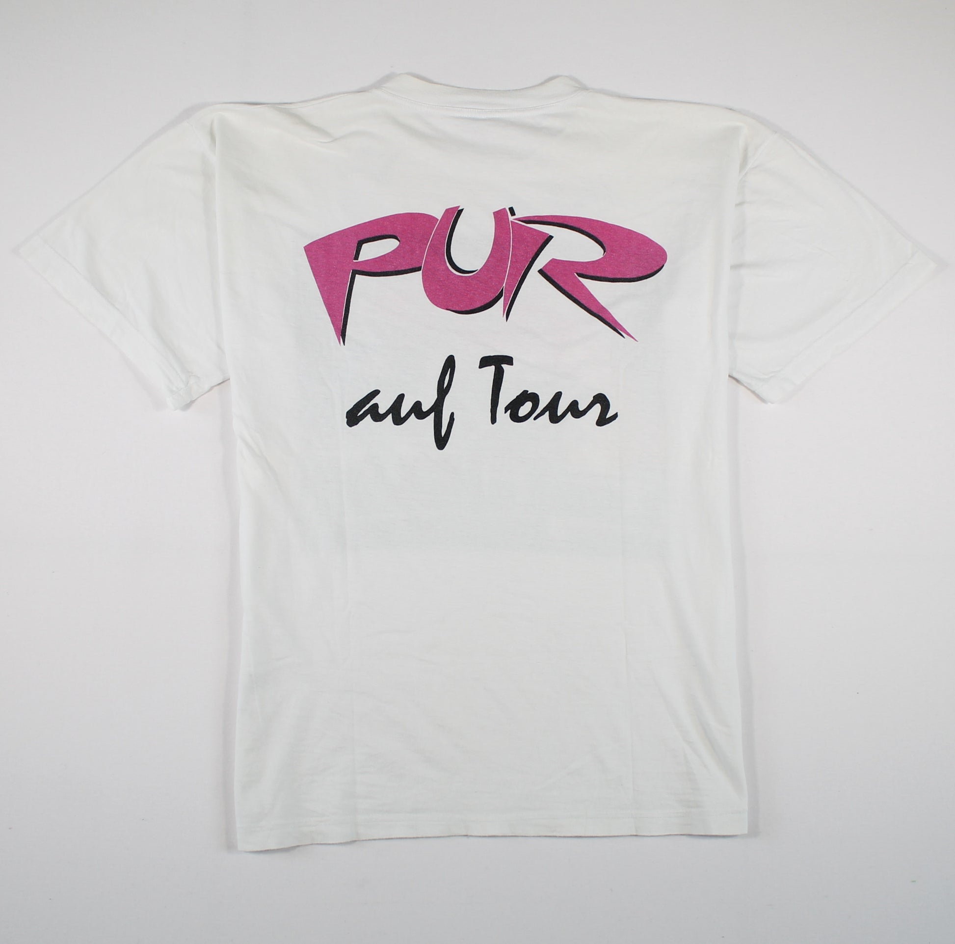 pur pur auf tour autograph 1990s shirt xl