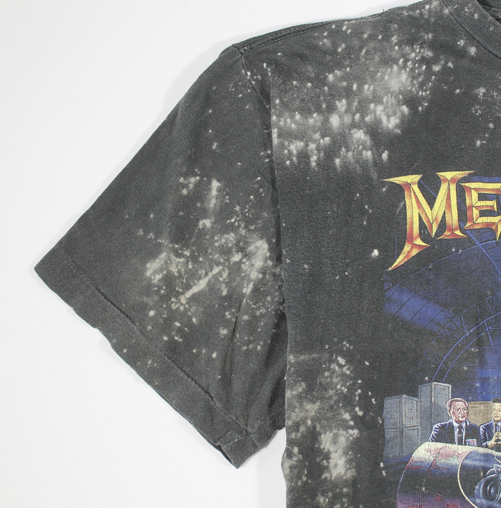 megadeth rust in peace tour 1990 shirt xl