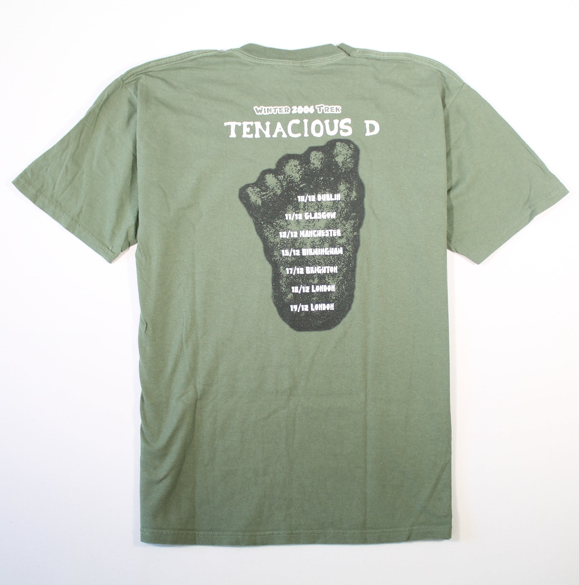 tenacious d he is real 2006 shirt l