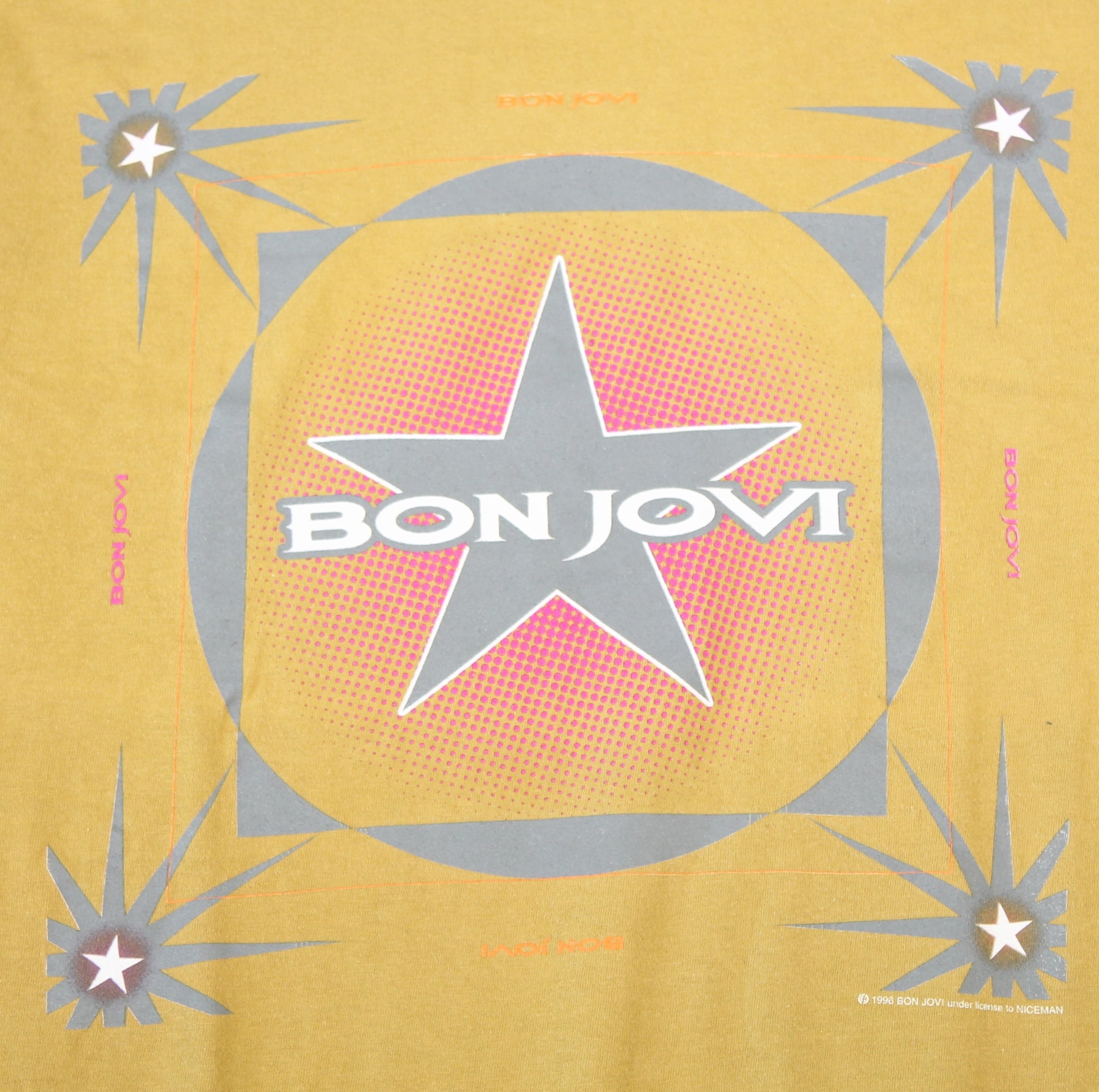 bon jovi world tour 1996 shirt xl