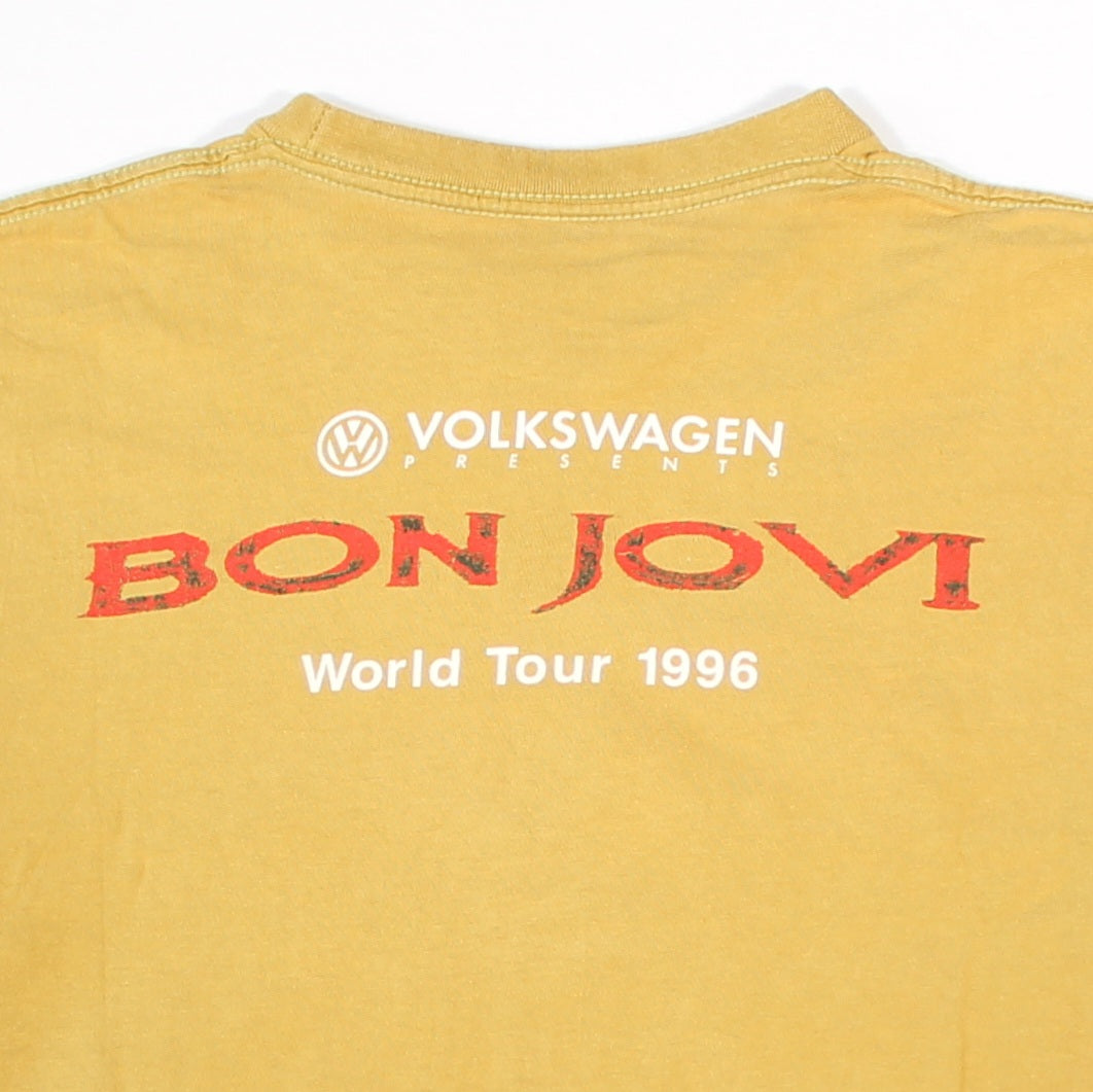 bon jovi world tour 1996 shirt xl