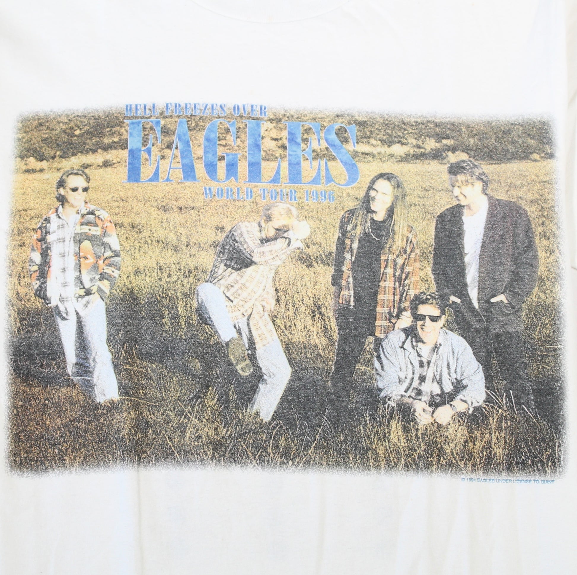 the eagles hell freezes over world tour 1994 shirt l