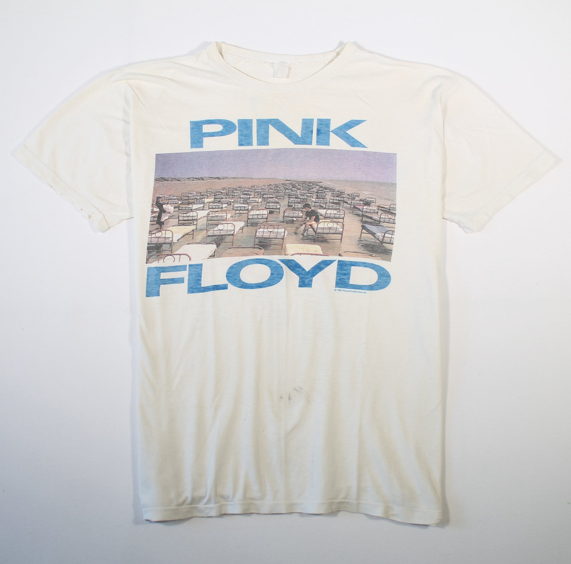 pink floyd world tour 1988 shirt l